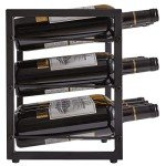3-Tier Metal Wine Rack for Countertop Storage