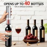 Electric Wine Opener Gift Set with Aerator