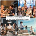 Higfra USB Electric Wine Aerator with Corkscrew