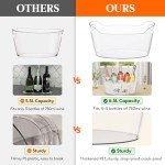 Large Ice Bucket Set for Wine and Parties
