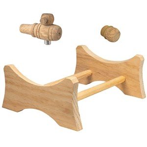 Wooden Stand and Spigot for 5 Gallon Barrels