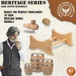 Wooden Stand and Spigot for 5 Gallon Barrels