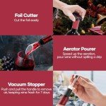 Rechargeable Electric Wine Opener Gift Set