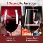 Electric Wine Aerator and Dispenser Gift Set