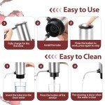 Electric Wine Aerator and Dispenser Gift Set