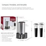 Electric Wine Aerator and Dispenser Set