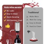 Electric Wine Aerator and Dispenser Gift Set