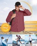Men's UPF 50+ Long Sleeve Sun Protection Shirt