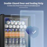 Mini Wine & Beverage Cooler for Home or Bar