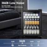 Mini Wine & Beverage Cooler for Home or Bar