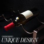 Stackable Metal Wine Rack for Countertop Storage