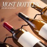 Stackable Metal Wine Rack for Countertop Storage
