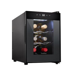 Ivation 6-Bottle Thermoelectric Wine Cooler & Chiller