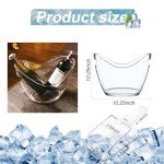 Clear Acrylic Ice Bucket for Wine & Beer