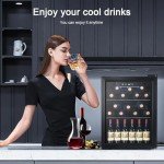 Antarctic Star 16-Bottle Wine Cooler and Refrigerator