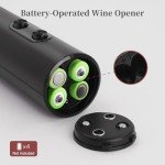 Electric Wine Opener Set with Accessories