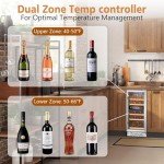 15-Inch Phiestina Wine Cooler with Dual Zones