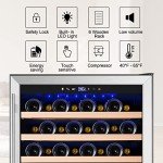 Tylza 24-Inch Wine Cooler for 51 Bottles