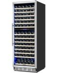 Dual Zone 154-Bottle Wine Fridge Cooler