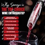 Sevoryx Premium Wine Aerator Pourer with E-Book