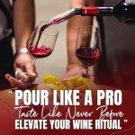 Sevoryx Premium Wine Aerator Pourer with E-Book