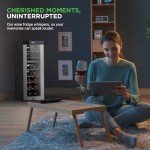 Dual-Zone Wine Cooler with Digital Touch Control