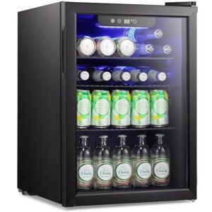 COWSAR 2.65 Cu.ft Quiet Mini Wine Cooler