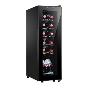 12 Bottle Wine Cooler with Digital Control