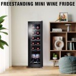 12 Bottle Wine Cooler with Digital Control