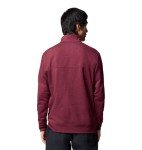Men's Hart Mountain II Half Zip Fleece - Wine