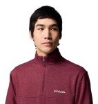 Men's Hart Mountain II Half Zip Fleece - Wine