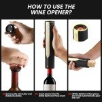 Luxury Rechargeable Electric Wine Bottle Opener