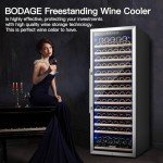 24-Inch Wine Cooler for 154 Bottles