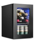 Mini Beverage Cooler with Glass Door - 24 Cans
