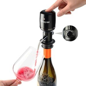 Upgraded Electric Wine Aerator and Decanter 2-in-1