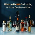 Upgraded Electric Wine Aerator and Decanter 2-in-1