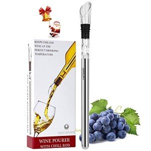 Stainless Steel 3-in-1 Wine Chiller and Aerator