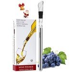 Stainless Steel 3-in-1 Wine Chiller and Aerator