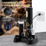 Electric Wine Opener Set with Charging Base