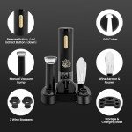Electric Wine Opener Set with Charging Base
