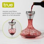 Wine Aerating Decanter Funnel with Strainer Set