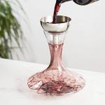 Wine Aerating Decanter Funnel with Strainer Set