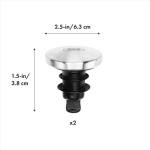Set of 2 OXO SteeL Wine Stoppers