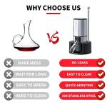 Electric Wine Aerator and Pourer with Base