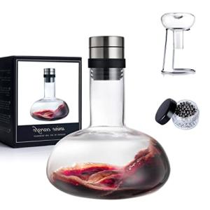 YouYah Crystal Wine Decanter Set with Aerator