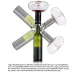 YouYah Crystal Wine Decanter Set with Aerator