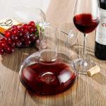 YouYah Crystal Wine Decanter Set with Aerator