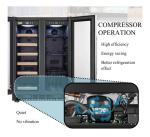 Dual Zone 18-Bottle Wine and Beverage Cooler