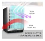 Dual Zone 18-Bottle Wine and Beverage Cooler