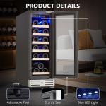 Kalamera 12-Inch Wine Refrigerator for 18 Bottles